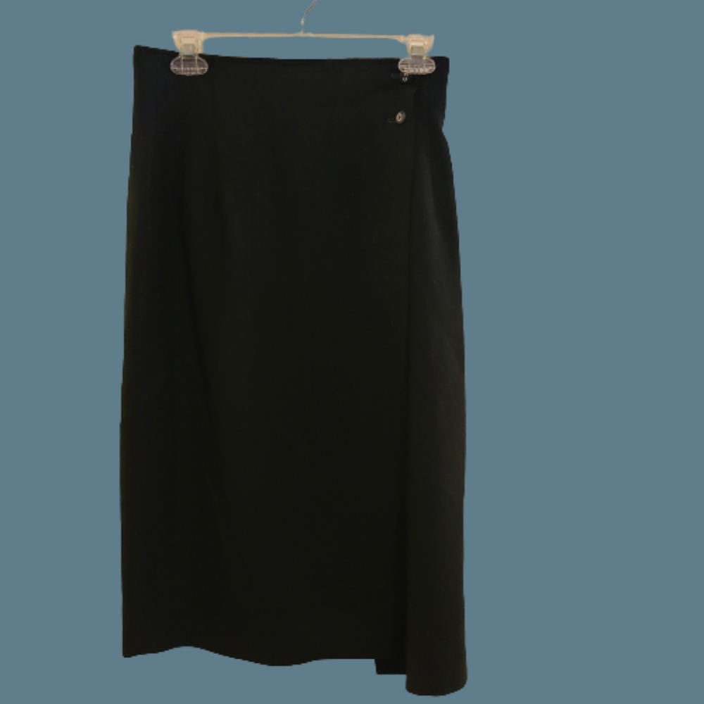 *Karen Kane Wool Wrap Pencil Skirt